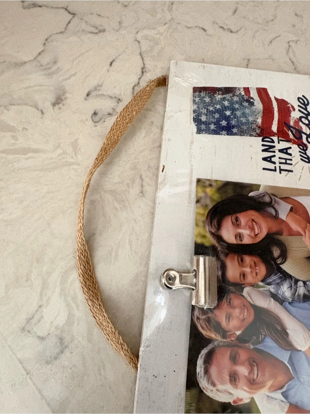 Kindred Hearts Indiana Land That We Love 4x6 Photo Clip Frame Wall Hanging